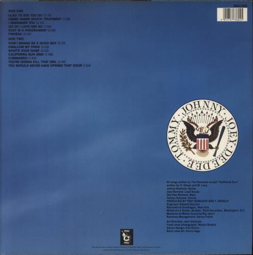 The Ramones Leave Home - EX vinyl LP album (LP record) UK RAMLPLE860351