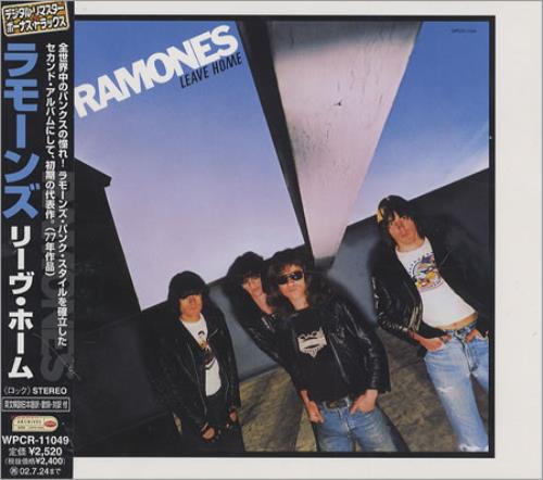 The Ramones Leave Home CD album (CDLP) Japanese RAMCDLE207507