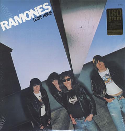 The Ramones Leave Home vinyl LP album (LP record) US RAMLPLE319940