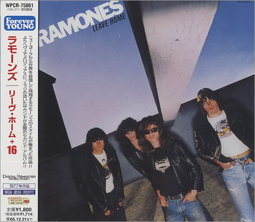 The Ramones Leave Home CD album (CDLP) Japanese RAMCDLE496169