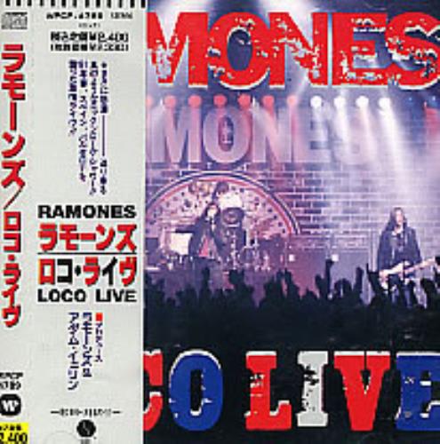The Ramones Loco Live CD album (CDLP) Japanese RAMCDLO271879