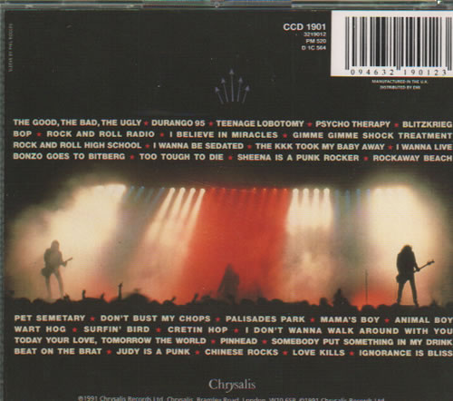 The Ramones Loco Live CD album (CDLP) UK RAMCDLO633857