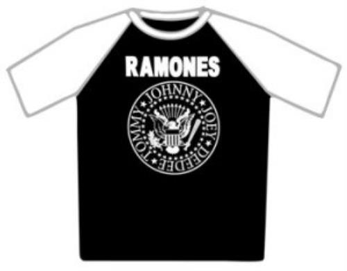 The Ramones Logo Baseball T-Shirt - Large t-shirt UK RAMTSLO344470