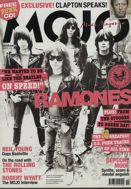 The Ramones Mojo magazine UK RAMMAMO642080