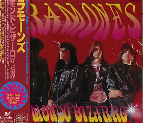 The Ramones Mondo Bizarro CD album (CDLP) Japanese RAMCDMO229152