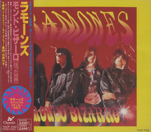 The Ramones Mondo Bizarro CD album (CDLP) Japanese RAMCDMO433713