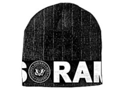 The Ramones Multi Rib Beanie Hat With Patch hat UK RAMHAMU350122