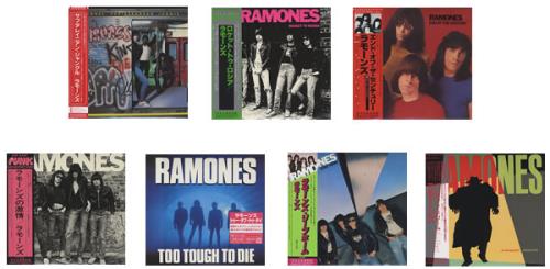The Ramones Paper Sleeve Collection CD album (CDLP) Japanese RAMCDPA415967