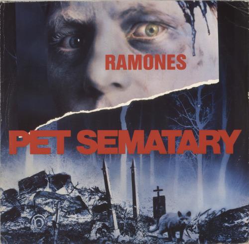 The Ramones Pet Sematary - VG 12" vinyl single (12 inch record / Maxi-single) UK RAM12PE868309