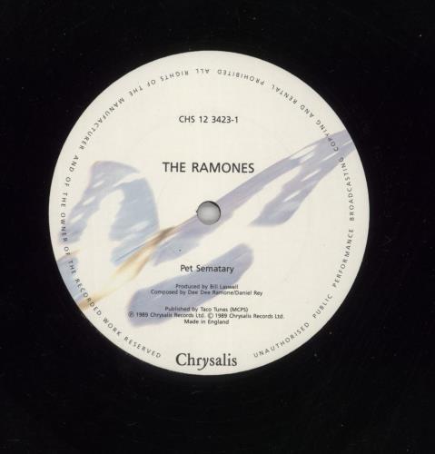 The Ramones Pet Sematary - VG 12" vinyl single (12 inch record / Maxi-single) UK RAM12PE868309