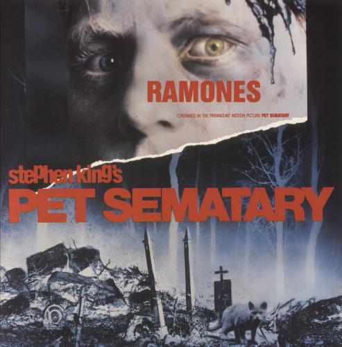 The Ramones Pet Sematary 7" vinyl single (7 inch record / 45) UK RAM07PE294483