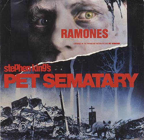 The Ramones Pet Sematary 7" vinyl single (7 inch record / 45) US RAM07PE377644