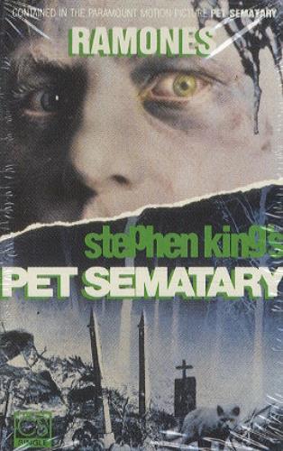 The Ramones Pet Sematary cassette single US RAMCSPE442938