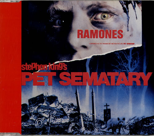The Ramones Pet Sematary CD single (CD5 / 5") German RAMC5PE552540