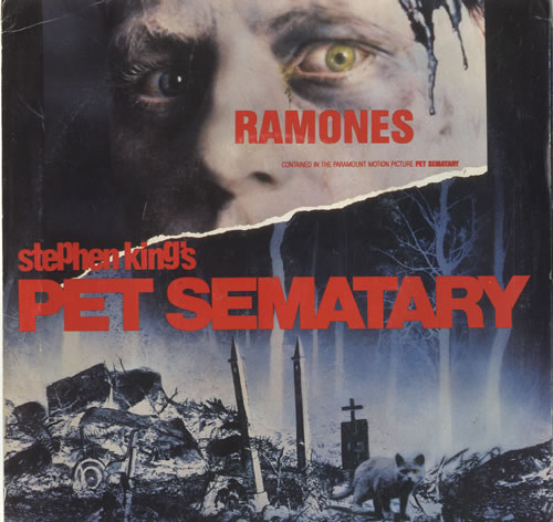 The Ramones Pet Sematary 7" vinyl single (7 inch record / 45) US RAM07PE567863