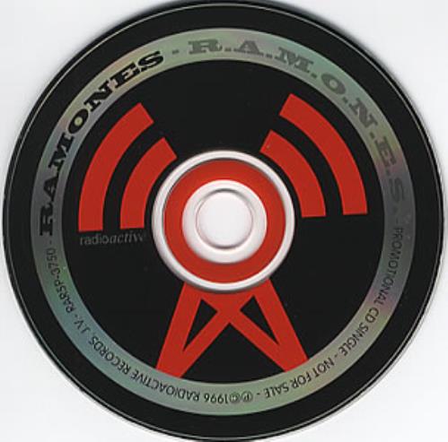 The Ramones R.A.M.O.M.E.S. CD single (CD5 / 5") US RAMC5RA82144