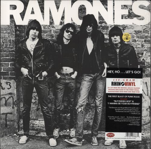 The Ramones Ramones - 180gm Vinyl - Shrink vinyl LP album (LP record) UK RAMLPRA796115