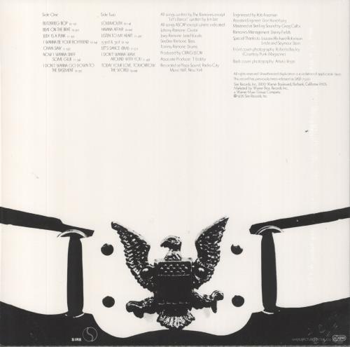 The Ramones Ramones - 180gm Vinyl - Shrink vinyl LP album (LP record) UK RAMLPRA796115