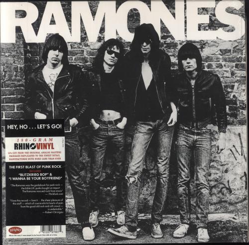The Ramones Ramones - 180gm Vinyl - Shrink vinyl LP album (LP record) UK RAMLPRA821008