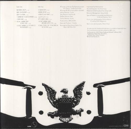 The Ramones Ramones - 180gm Vinyl - Shrink vinyl LP album (LP record) UK RAMLPRA821008