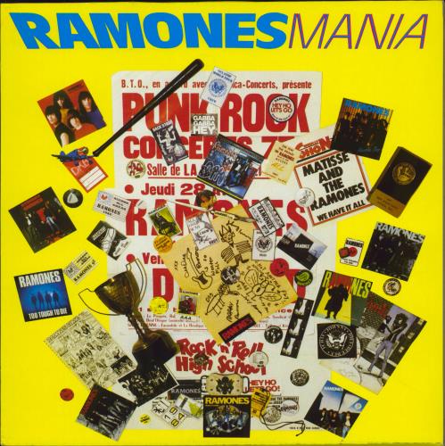 The Ramones Ramones Mania - promo stickered 2-LP vinyl record set (Double LP Album) German RAM2LRA791106