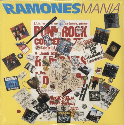 The Ramones Ramones Mania - Record Store Day - Blue/Green Split Vinyl - Sealed 2-LP vinyl record set (Double LP Album) German RAM2LRA883946
