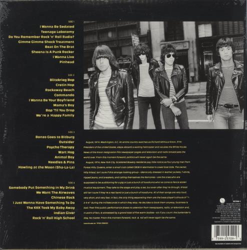 The Ramones Ramones Mania - Record Store Day - Blue/Green Split Vinyl - Sealed 2-LP vinyl record set (Double LP Album) German RAM2LRA883946