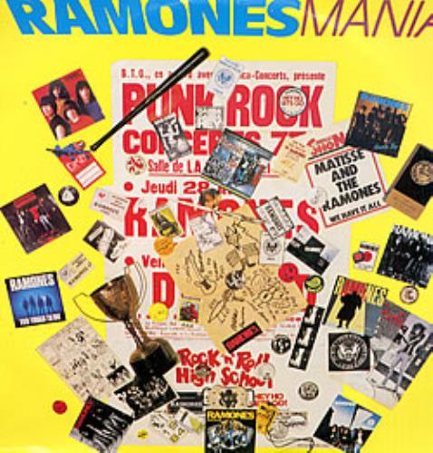 The Ramones Ramonesmania 2-LP vinyl record set (Double LP Album) Brazilian RAM2LRA232170