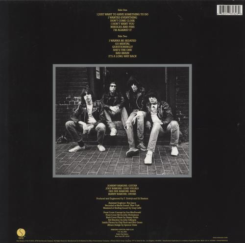 The Ramones Road To Ruin - 180gm vinyl LP album (LP record) UK RAMLPRO849443