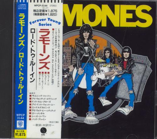 The Ramones Road To Ruin - 1st CD album (CDLP) Japanese RAMCDRO45843