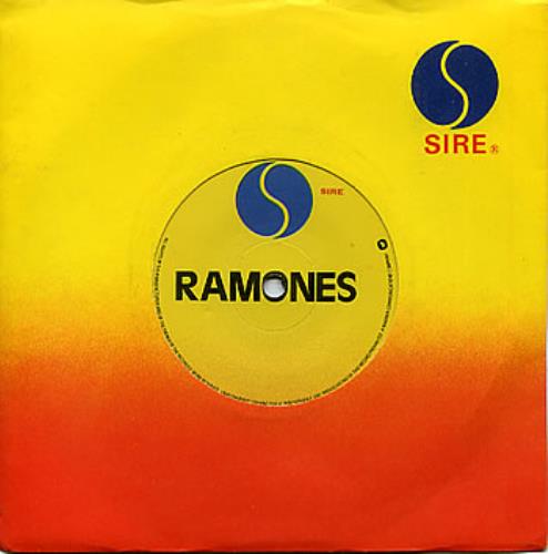 The Ramones Road To Ruin - Sampler 7" vinyl single (7 inch record / 45) UK RAM07RO291690