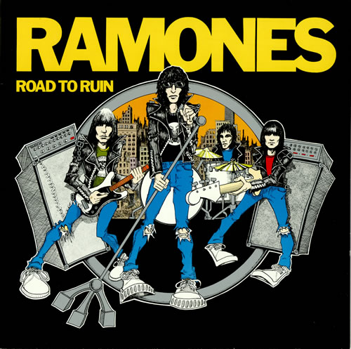 The Ramones Road To Ruin vinyl LP album (LP record) German RAMLPRO154961