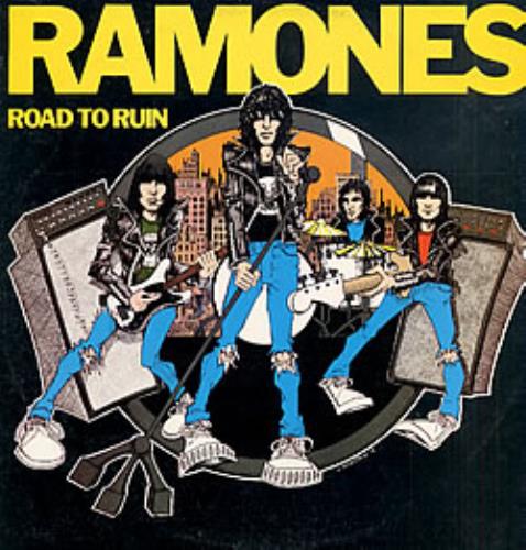 The Ramones Road To Ruin vinyl LP album (LP record) Brazilian RAMLPRO232168