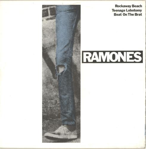 The Ramones Rockaway Beach 12" vinyl single (12 inch record / Maxi-single) Belgian RAM12RO694247