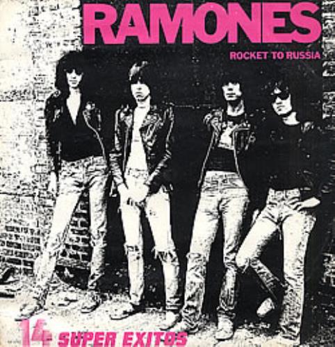 The Ramones Rocket To Russia vinyl LP album (LP record) Mexican RAMLPRO103966