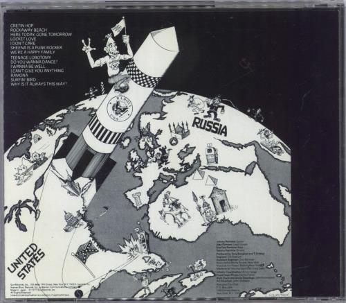 The Ramones Rocket To Russia CD album (CDLP) Japanese RAMCDRO832927