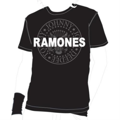 The Ramones Seal Watermarked T-Shirt - Small t-shirt UK RAMTSSE407987