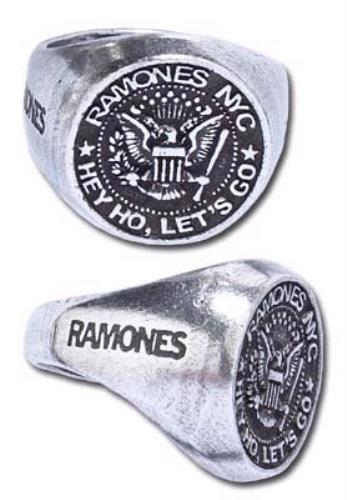 The Ramones Signet Ring - Size T memorabilia UK RAMMMSI350641
