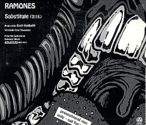 The Ramones Substitute CD single (CD5 / 5") US RAMC5SU57271