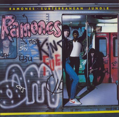 The Ramones Subterranean Jungle - EX vinyl LP album (LP record) German RAMLPSU822478