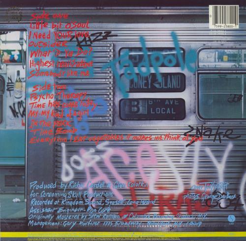 The Ramones Subterranean Jungle - EX vinyl LP album (LP record) German RAMLPSU822478