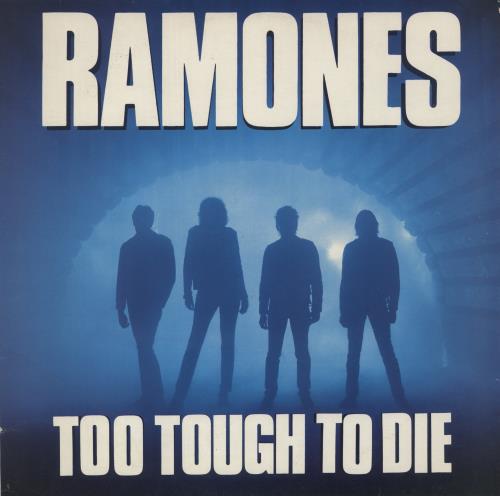 The Ramones Too Tough To Die - EX - Inner vinyl LP album (LP record) UK RAMLPTO868609
