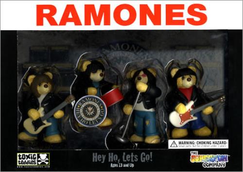 The Ramones Toxic Teddies Set Toy US RAMTYTO377368