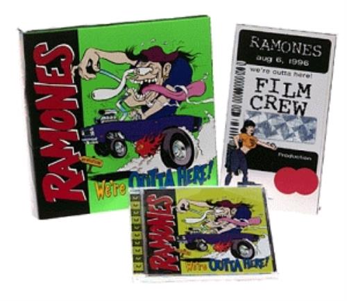 The Ramones We're Outta Here! box set US RAMBXWE173024