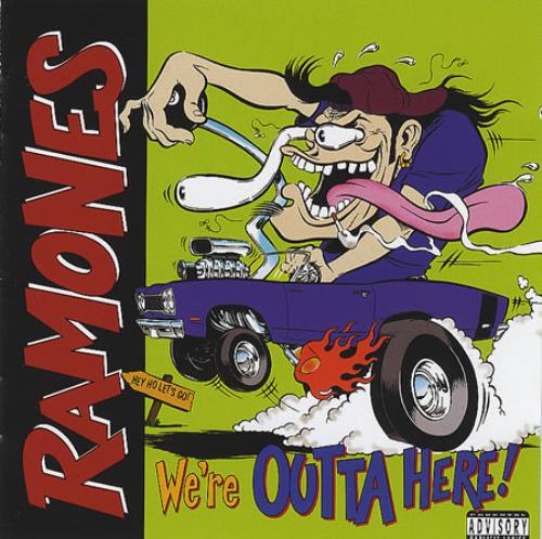 The Ramones We're Outta Here! CD album (CDLP) UK RAMCDWE365118