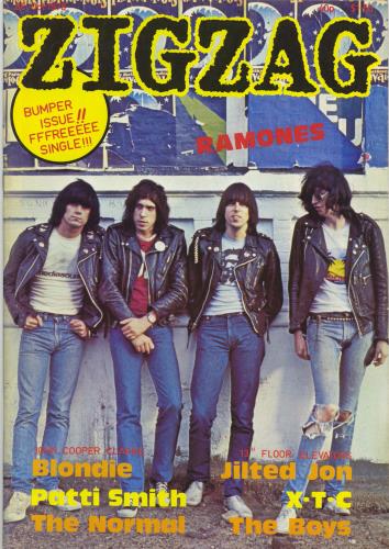 The Ramones Zig Zag Magazine No. 88 magazine UK RAMMAZI767660
