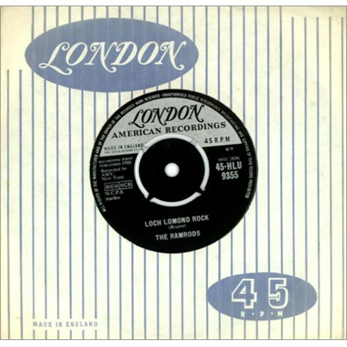 The Ramrods Loch Lomond Rock 7" vinyl single (7 inch record / 45) UK 1RR07LO419069