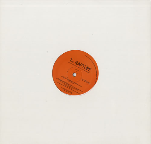 The Rapture House Of Jealous Lovers 12" vinyl single (12 inch record / Maxi-single) US RPT12HO555125