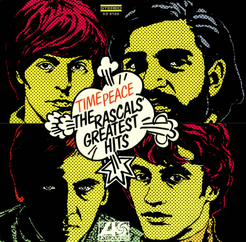 The Rascals (60s) Time Peace: The Rascals' Greatest Hits vinyl LP album (LP record) US RSCLPTI439855