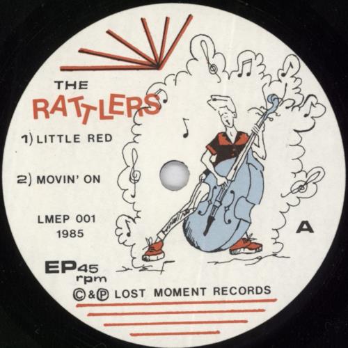 The Rattlers The Rattlers EP 7" vinyl single (7 inch record / 45) UK U8807TH820206